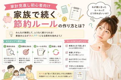 家計見直し初心者向け家族で続く節約ルールの作り方とは？