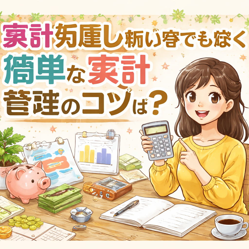 家計見直し初心者でも続く簡単な家計管理のコツは?
