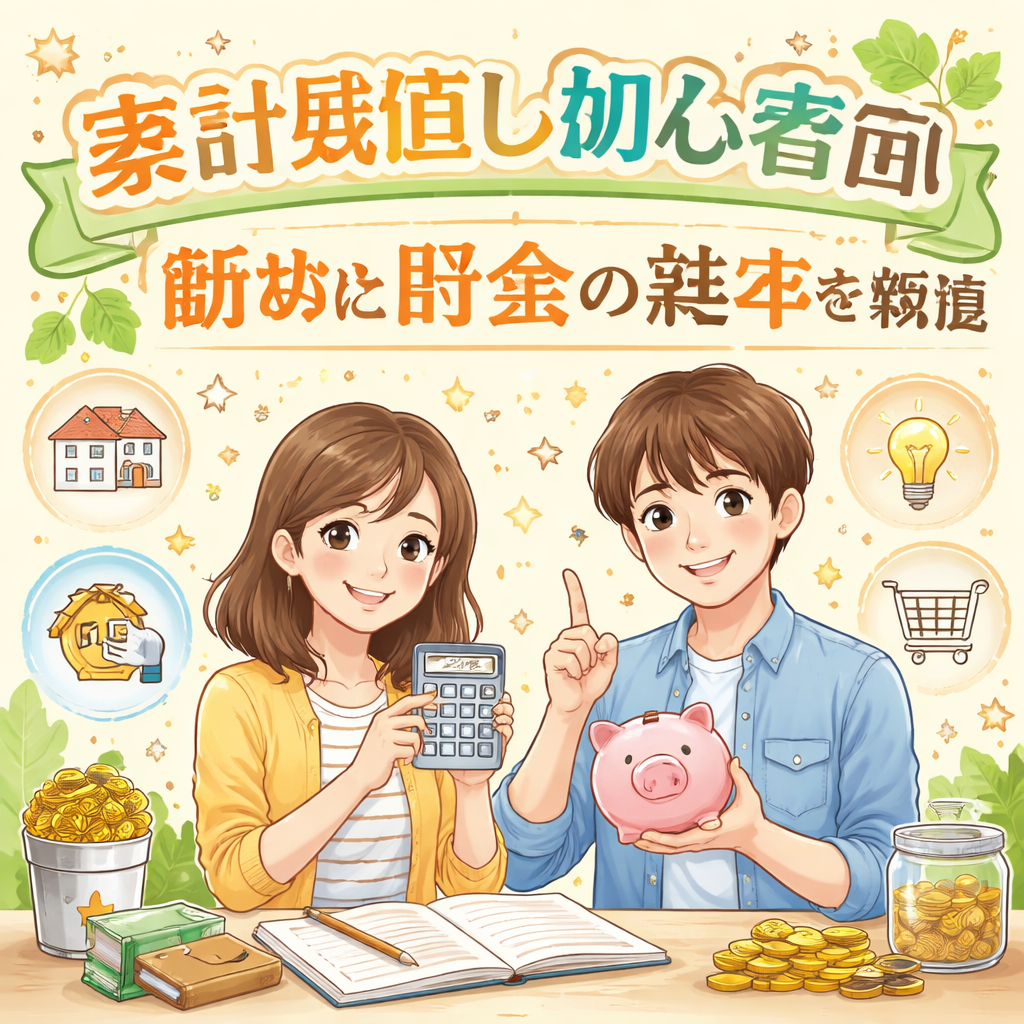家計見直し初心者向け節約と貯金の基本を解説？