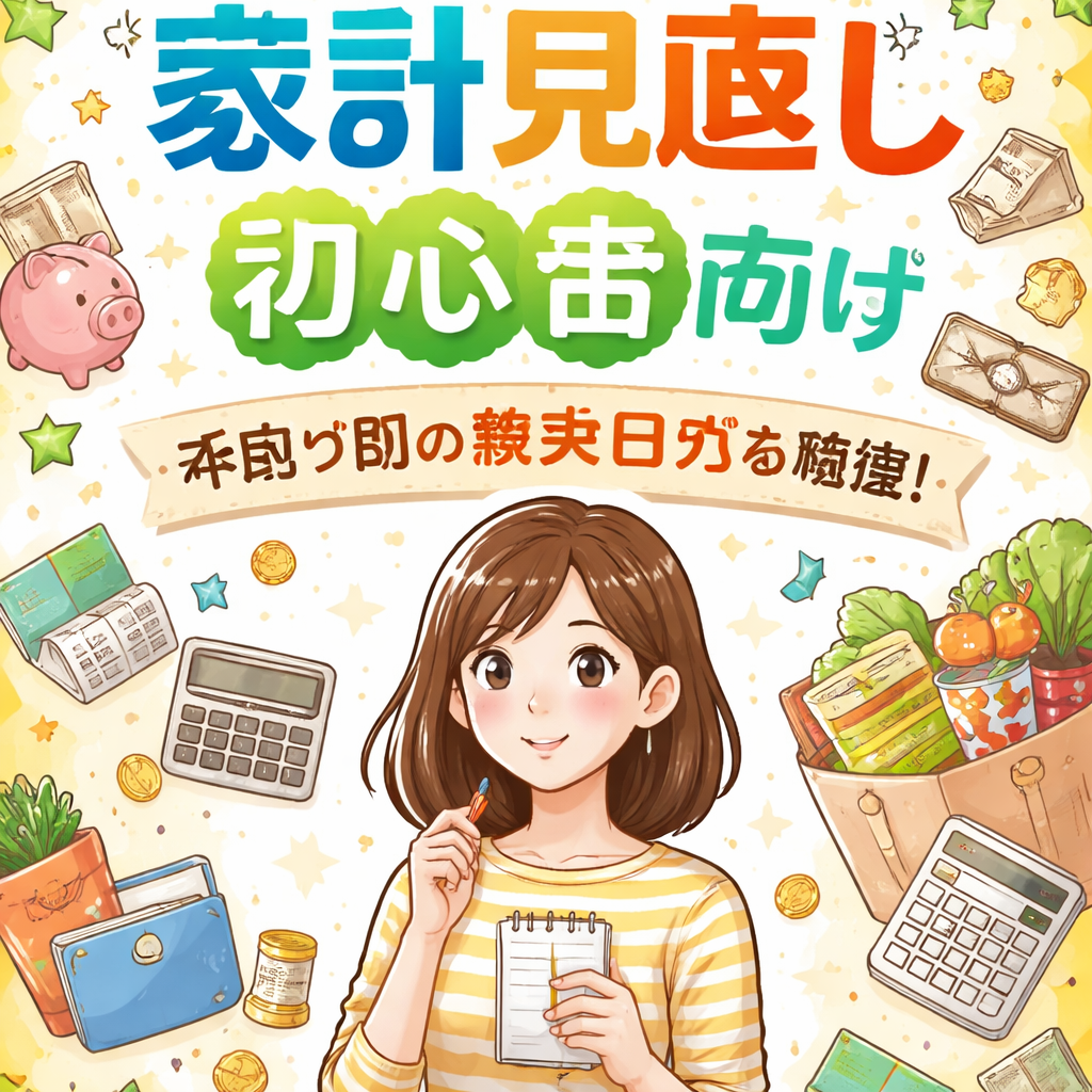 家計見直し初心者向け手取り別の節約目安を解説？
