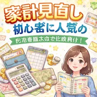 家計見直し初心者に人気の家計管理方法を比較紹介？