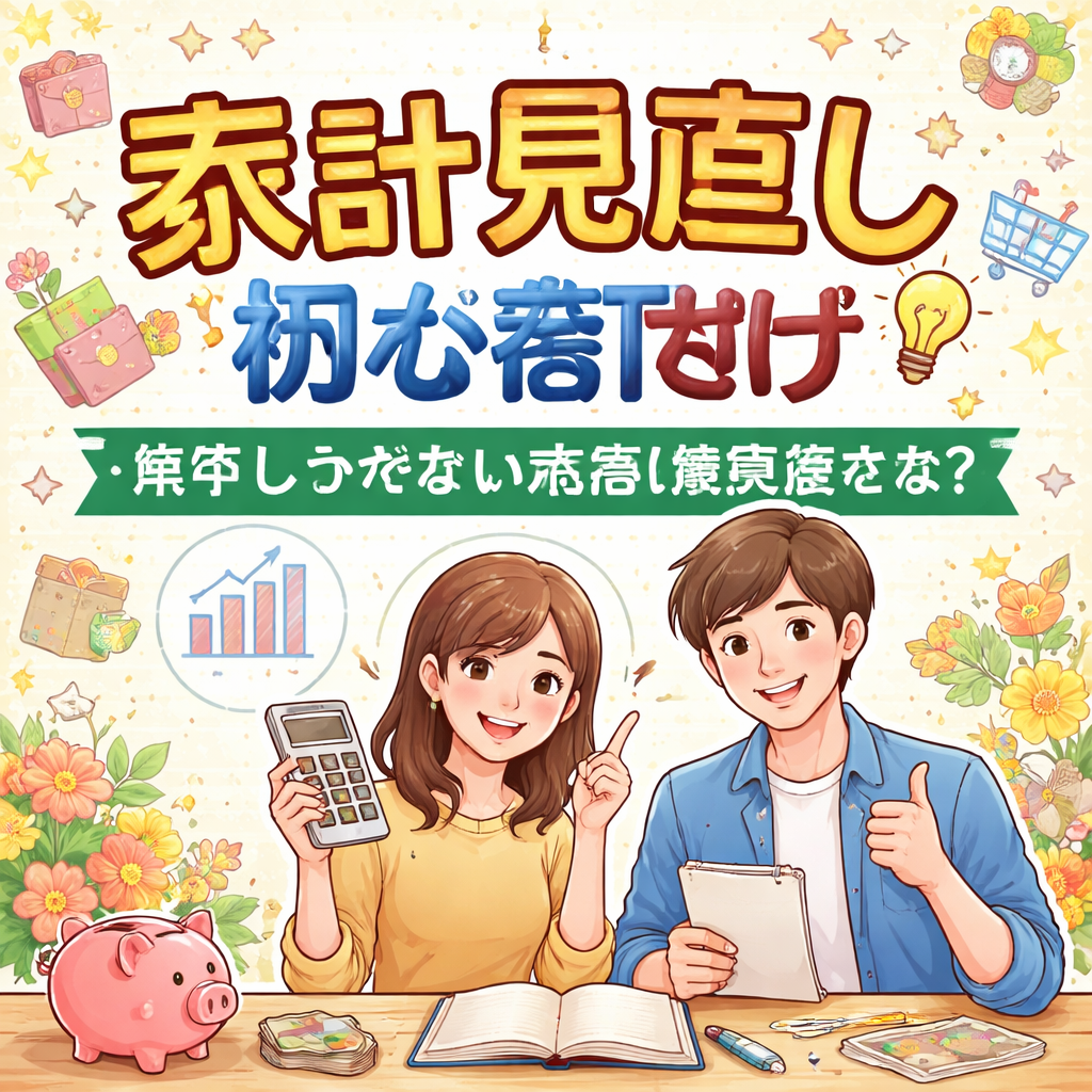 家計見直し初心者向け節約しすぎない家計改善術とは?