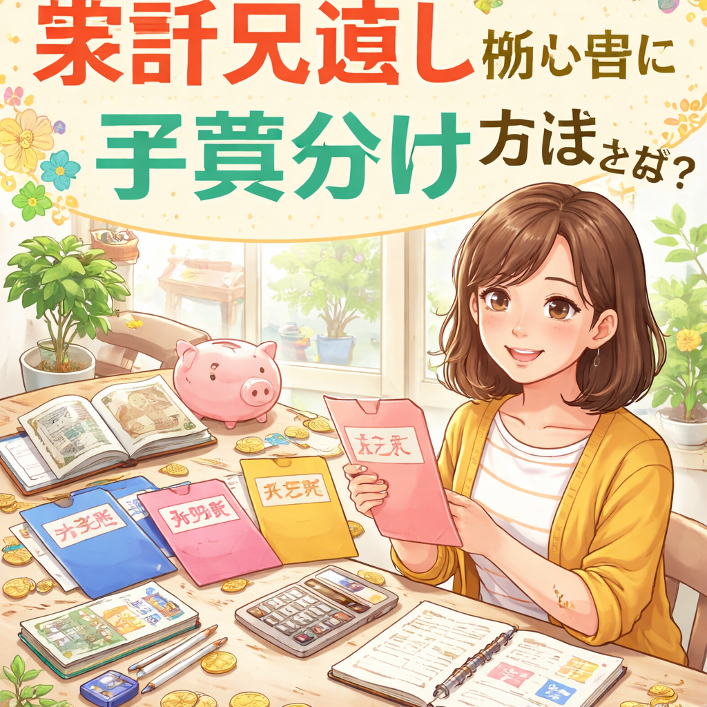 家計見直し初心者におすすめの予算分け方法とは?