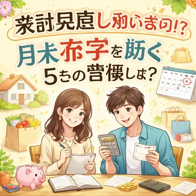 家計見直し初心者向け月末赤字を防ぐ5つの習慣とは？