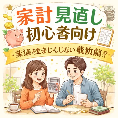 家計見直し初心者向け生活を苦しくしない節約術は？