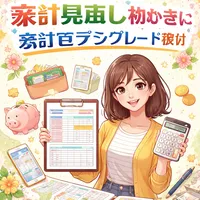 家計見直し初心者に役立つ家計管理テンプレート紹介？