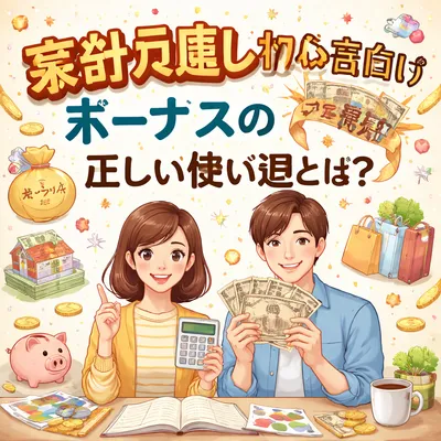 家計見直し初心者向けボーナスの正しい使い道とは？