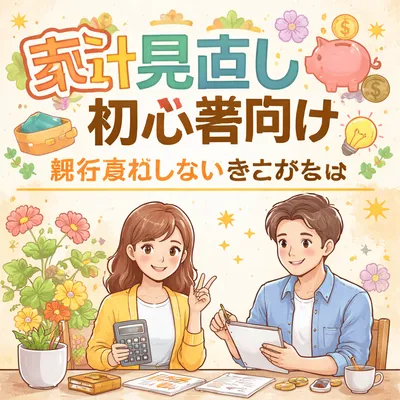 家計見直し初心者向け節約疲れしない考え方まとめ？