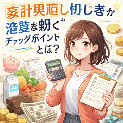 家計見直し初心者が浪費を防ぐチェックポイントとは？