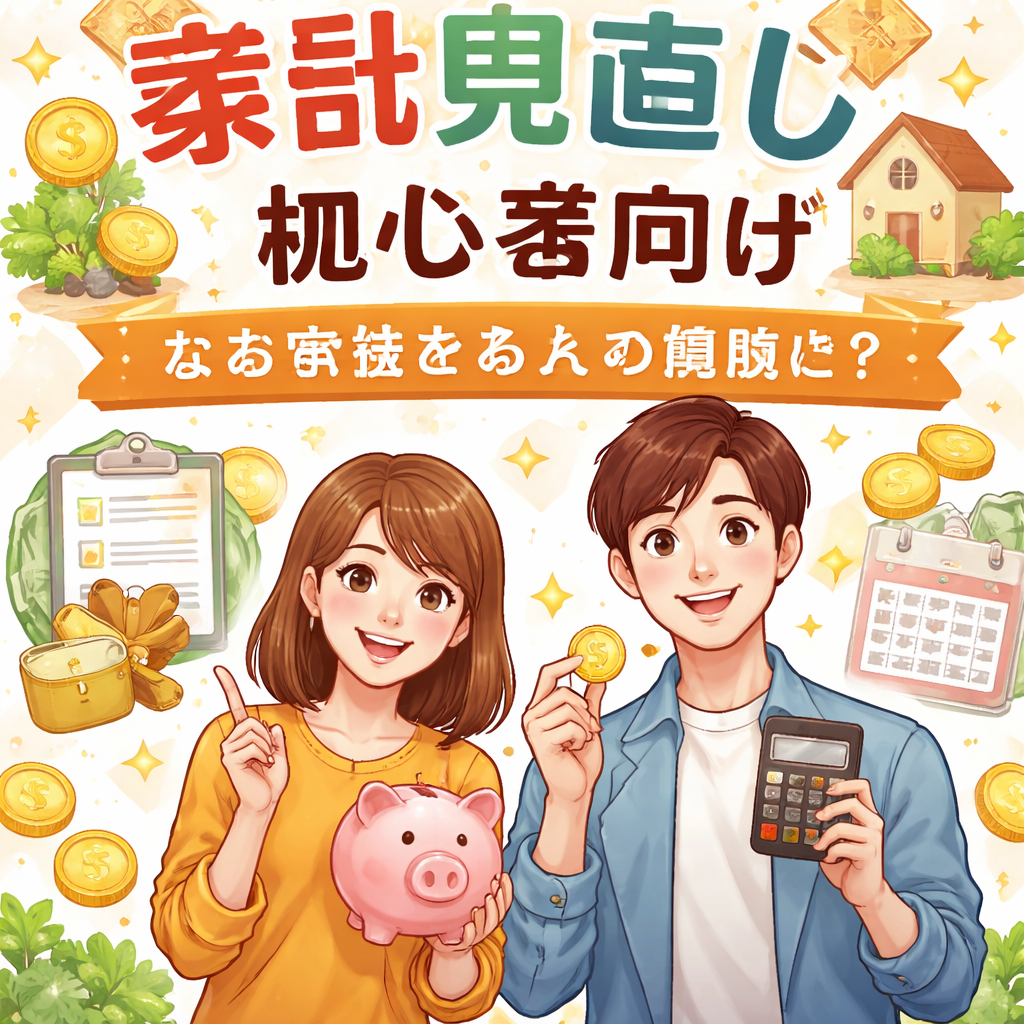 家計見直し初心者向けお金が貯まる人の習慣とは？