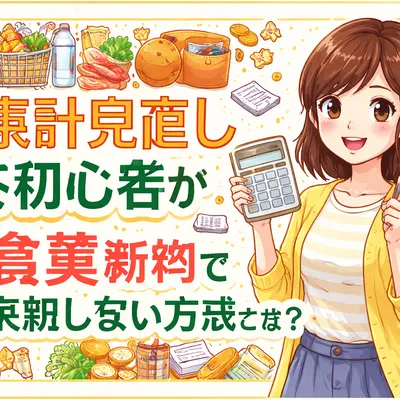 家計見直し初心者が食費節約で失敗しない方法とは？