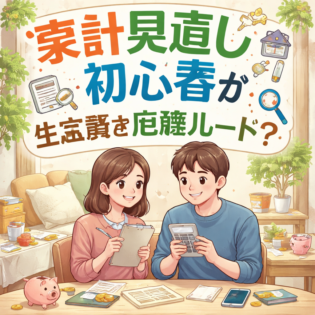 家計見直し初心者が生活費を把握する最短ルート?