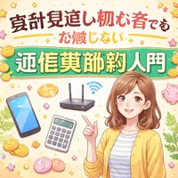 家計見直し初心者でも失敗しない通信費節約入門？